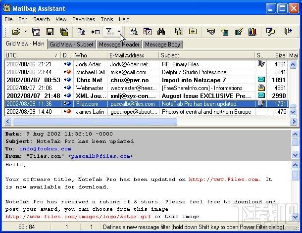 Mailbag Assistant,Mailbag Assistant下载,邮件处理软件